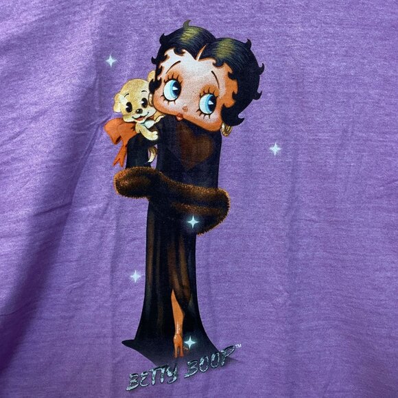 Betty Boop and Pudgy Vintage Style T-Shirt Large - Picture 2 of 4
